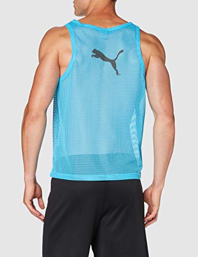 PUMA Bib Petos, Hombre, Fluo Blue, M