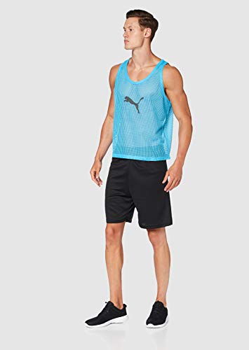 PUMA Bib Petos, Hombre, Fluo Blue, M