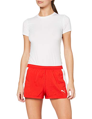 PUMA Cross The Line Short W Pantalones Cortos, Mujer, Puma Red, XS