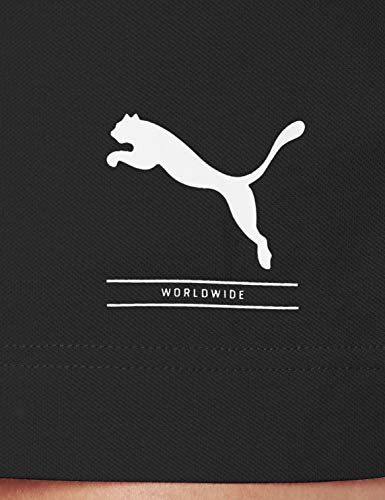 PUMA Nu-Tility 4` Shorts Pantalones Cortos, Mujer, Puma Black, L
