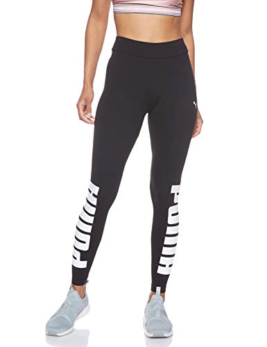 PUMA Rebel Leggings Mallas Deporte, Mujer, Puma Black, S