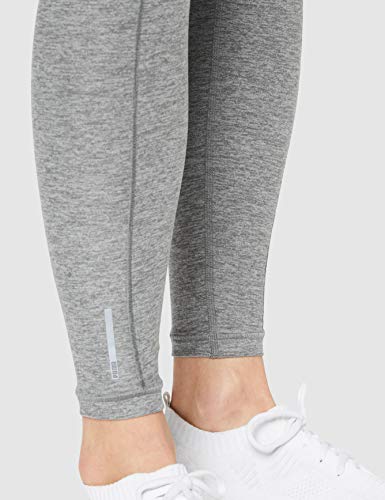 PUMA Studio Luxe Eclipse 7/8 Tight Mallas Deporte, Mujer, Medium Gray Heather-Rosewater, M
