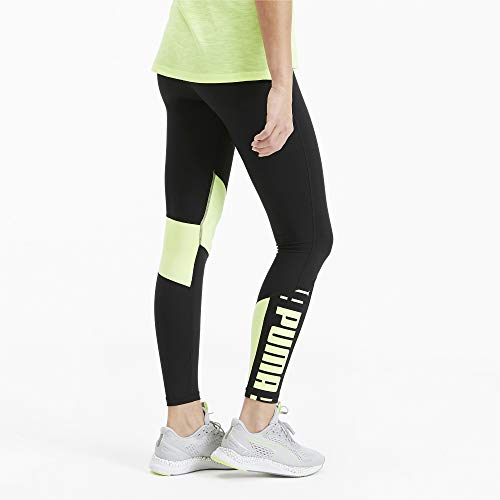 PUMA Train Logo High Rise 7/8 Tight Mallas, Mujer, Gris, L
