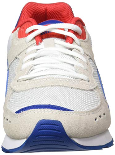 PUMA Vista, Zapatillas Unisex Adulto, Blanco White/Limoges/High Risk Red, 44 EU