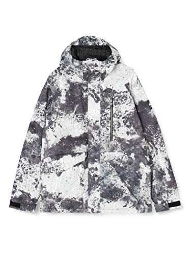 Quiksilver Mission - Chaqueta Para Nieve Para Hombre Chaqueta Para Nieve, Hombre, castle rock splash, M