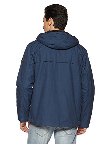 Quiksilver Wanna Chaqueta, Hombre, Azul, L