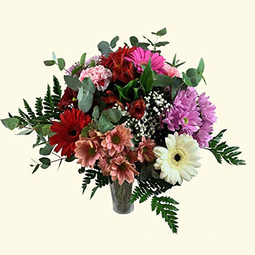 RAMO DE FLORES NATURALES A DOMICILIO - ENTREGA EN 24 HORAS - FLORES FRESCAS - Flores Día de la MADRE