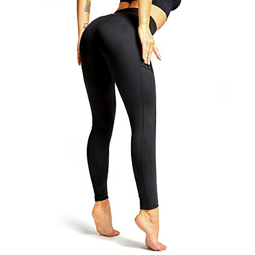 RaMokey Leggins Mujer Deporte Fitness Cintura Alta Leggings Mallas Pantalones Deportivos Leggins con Bolsillos para Running Fitness Yoga Pilates Leggings y Ejercicio