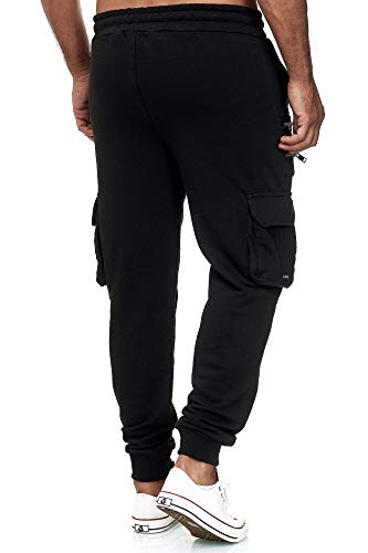Redbridge Pantalón Chandal para Hombre Joggers Sweat-Pants Negro S