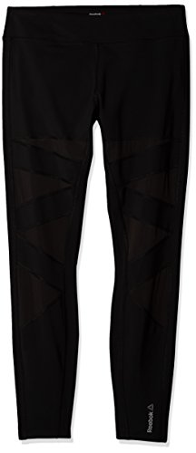 Reebok Cardio Tight Mallas, Mujer, Negro (Negro), 2XS