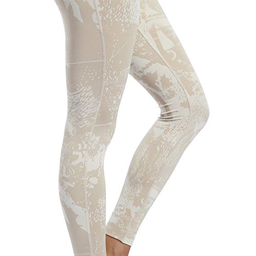 Reebok Cbt Luxbold Jacquardtight Mallas, Mujer, Stucco, M
