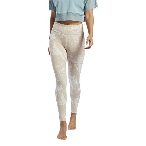 Reebok Cbt Luxbold Jacquardtight Mallas, Mujer, Stucco, M