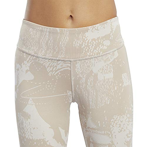 Reebok Cbt Luxbold Jacquardtight Mallas, Mujer, Stucco, M