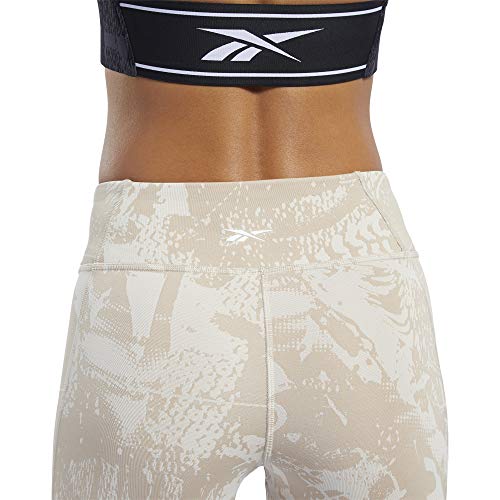 Reebok Cbt Luxbold Jacquardtight Mallas, Mujer, Stucco, M