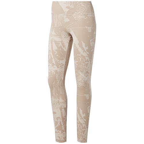 Reebok Cbt Luxbold Jacquardtight Mallas, Mujer, Stucco, M