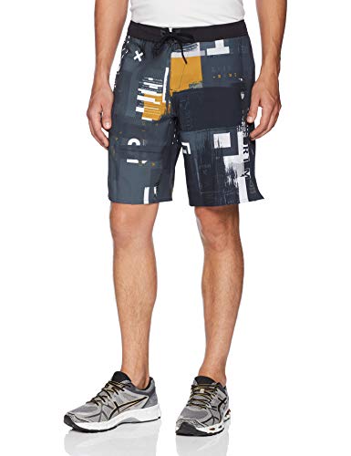 Reebok Crossfit Epic Cordlock Short Corto para Hombre, Hombre, Pantalones Cortos, EMU44, Negro, 37" Waist