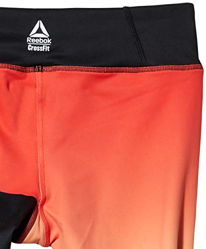 Reebok Crossfit Lux Bold - Mallas para mujer - GJH23, Crossfit Lux Bold Mallas, XS, Naranja vívido