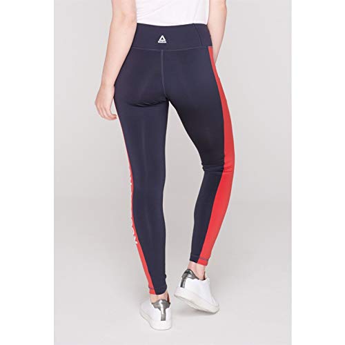 Reebok Linear Logo Tight Mallas, Mujer, hernvy, L