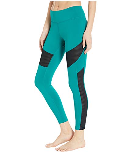 Reebok Mallas Ajustadas para Entrenamiento de Mujer, Mujer, Ajustado, GJJ55, Verde Azulado, S