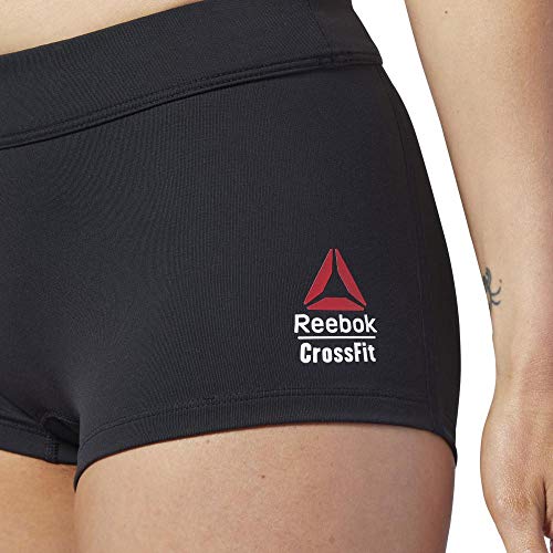 Reebok RC Chase Shortie Games Pantalón Corto, Mujer, Black, XS