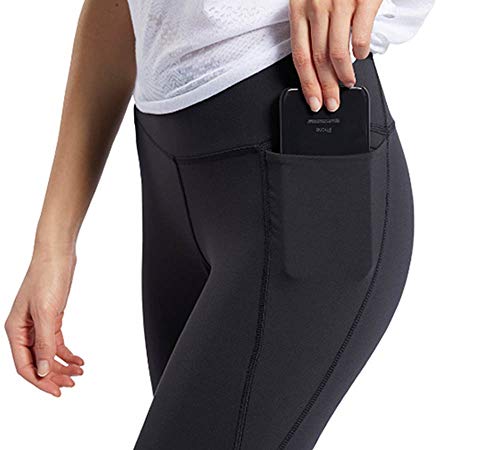 Reebok TS Lux Tight 2.0 Mallas, Mujer, Negro, 2XS/S