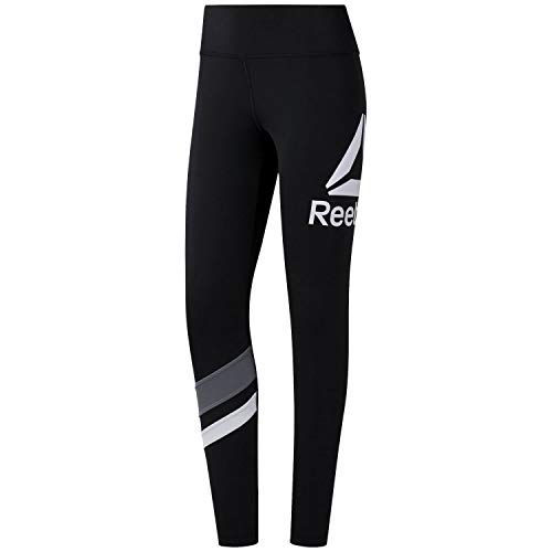 Reebok Wor Big Delta Tight Mallas, Mujer, Negro, S