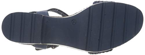 Refresh 69500.0, Sandalias con Plataforma Mujer, Azul (Jeans Jeans), 39 EU