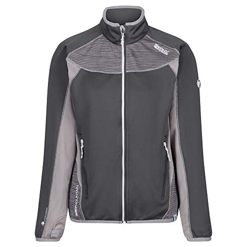 Regatta - Chaqueta Softshell Modelo Yare para Mujer (44) (Gris Piedra/Gris)