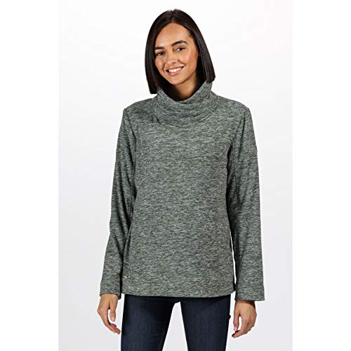 Regatta Radmilla Overhead Fleece para mujer con ajustadores de cordón, Mujer, Forro polar, RWA480 68B10L, granate, 38