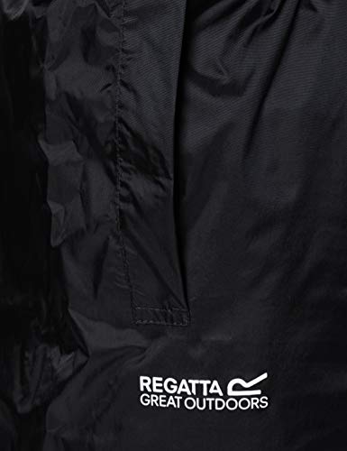 Regatta Stormbreak - Pantalón impermeable para hombre, Negro, tamaño L (50-52 EU)