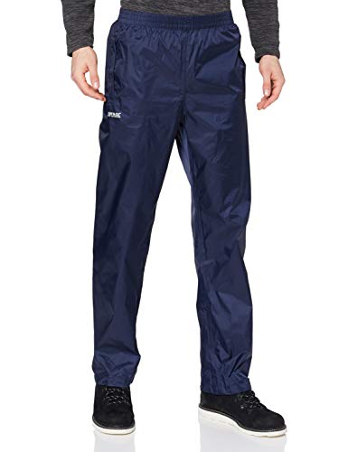 Regatta Stormbreak - Pantalón para hombre (impermeable), azul marino, tamaño 62-64 EU