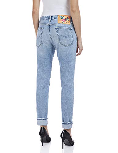 REPLAY Marty Jeans, 010 Azul Claro, 23W x 28L para Mujer