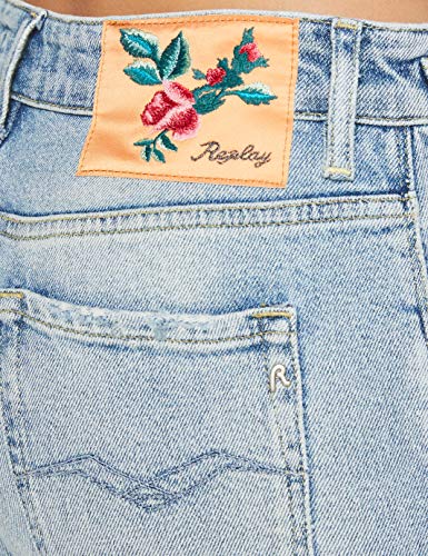 REPLAY Marty Jeans, 010 Azul Claro, 23W x 28L para Mujer
