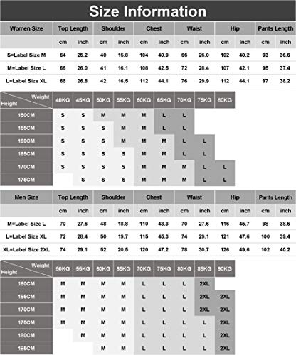 Rojeam Hombre Mujer Pijama de Algodón Cálido de Invierno Manga Larga a Botones Clásico Cuadros