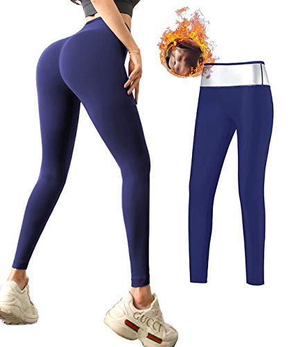 ROOTOK Leggins Deportivos Mujer, Pantalones Deportivos Mujer, Mallas de Deporte de Mujer, Leggins Anticeluliticos Cintura Alta, Mallas Fitness Push Up para Deporte Running Yoga Gym (S)