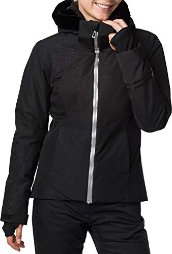 Rossignol W Controle JKT Chaqueta de esquí, Mujer, Black, XL