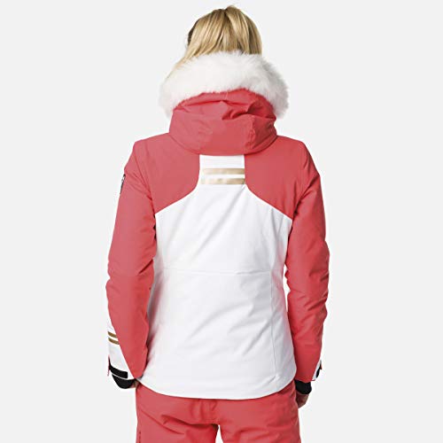 Rossignol W Ski JKT Chaqueta de esquí, Mujer, White, S