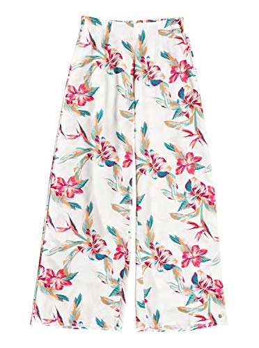 Roxy Beside ME - Pantalón de Pata Ancha en Viscosa - Mujer - XS - Blanco