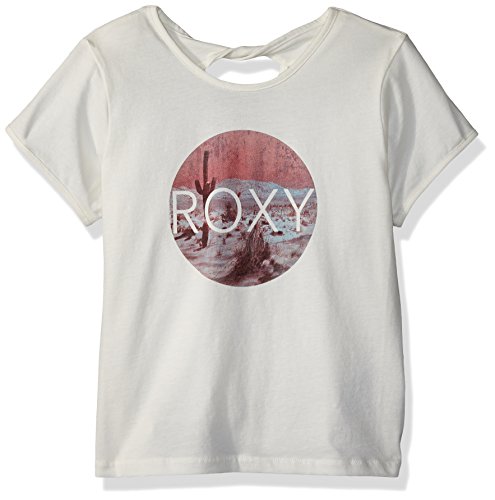 Roxy Blue Skies Short Sleeve T-Shirt Camiseta, Malvavisco, 36 para Niñas