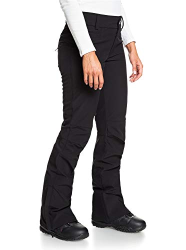 Roxy Creek - Pantalón Shell para Nieve para Mujer Pantalón Shell para Nieve, Mujer, True Black, S