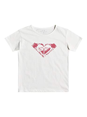 Roxy Day and Night - Organic T-Shirt for Girls 4-16, Camiseta Niñas, Snow White, 12/L