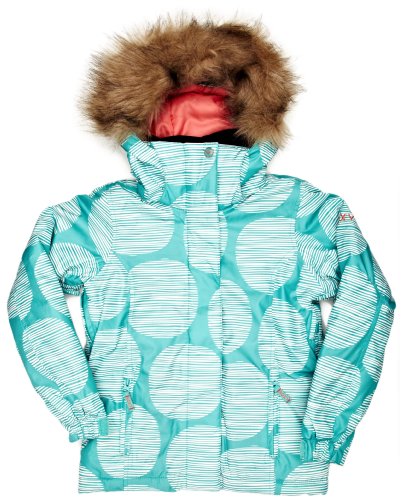 Roxy Jet Ski - Chaqueta de esquí para niña, tamaño 164, Color Azul