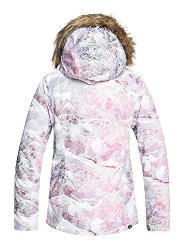 Roxy Jet Ski - Chaqueta Para Nieve Para Chicas Chaqueta Para Nieve, Mujer, bright white mysterious view, M