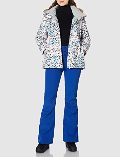 Roxy Jet Ski-Chaqueta para Nieve para Mujer, Bright White izi, L