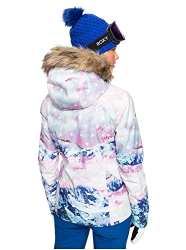 Roxy Jet Ski Se - Chaqueta Para Nieve Para Mujer Chaqueta Para Nieve, Mujer, bright white pyrennes, L