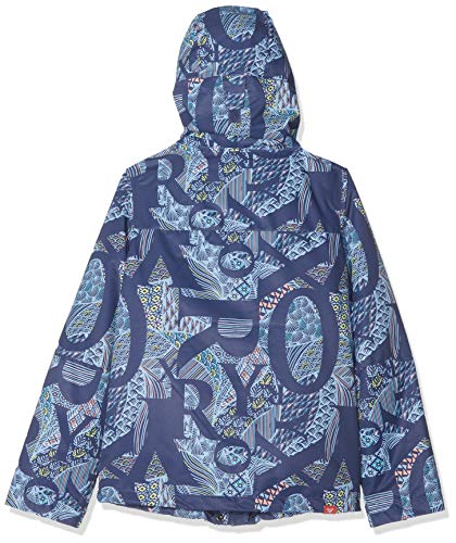 Roxy Jetty Chaleco, Niñas, Crown Blue_Freespace Girl, FR : L (Taille Fabricant : L)