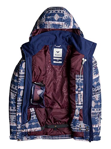 Roxy Jetty Chaqueta Nieve, Mujer, Azul, S