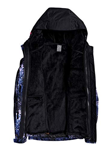 Roxy Jetty - Chaqueta Para Nieve Para Chicas Chaqueta Para Nieve, Niñas, medieval blue sparkles, XS