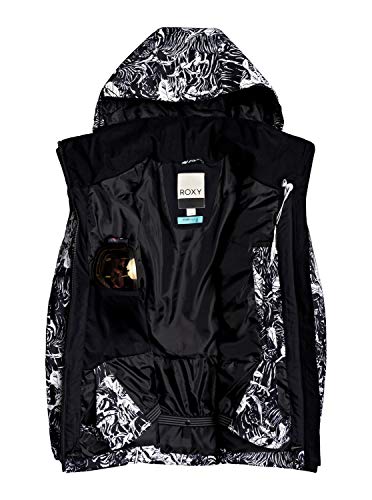 Roxy Jetty - Chaqueta Para Nieve Para Mujer Chaqueta Para Nieve, Mujer, true black tiger camo, S