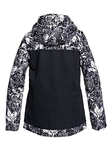 Roxy Jetty - Chaqueta Para Nieve Para Mujer Chaqueta Para Nieve, Mujer, true black tiger camo, S